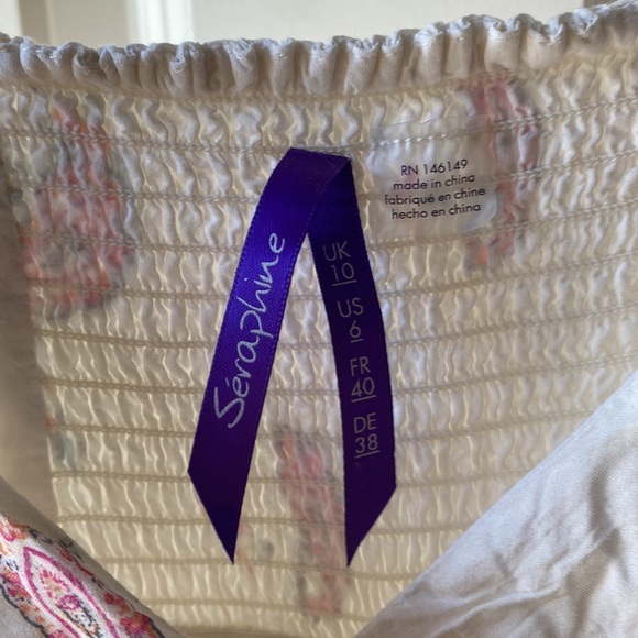 Seraphine Pastel Printed Maternity Maxi Dress - Picture 7 of 8